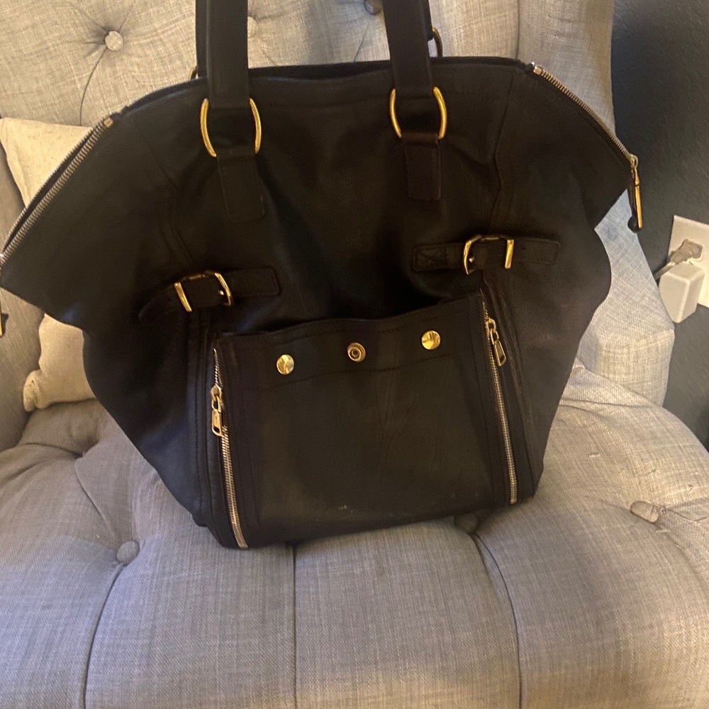 YSL Large black tote